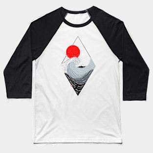 Underwave of Kanagawa.1 Baseball T-Shirt